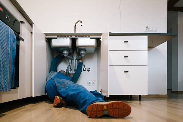 Professional Leak Detection technician working in Toms River, NJ